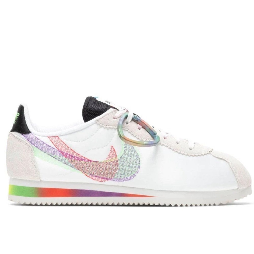 Preowned Nike Cortez Be True 2022 Multi Color White Rainbow Mens 11